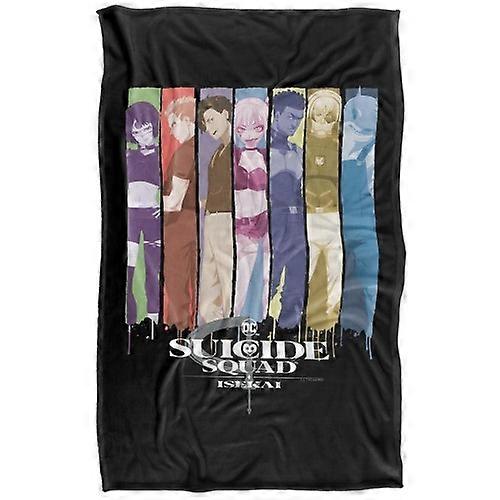 Suicide Squad Isekai Line Up Soft Touch Blanket