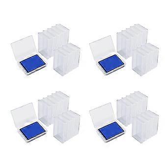 40er-Pack Spielkartenboxen, Sammelkartenetuis, Kartenaufbewahrungsorganizer, transparente Kartenetuis, Kunststoff-Aufbewahrungsboxen, kompatibel mit Spielkarten