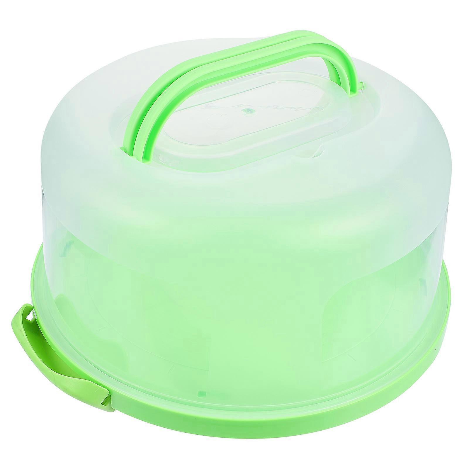 Cake Box Container for Storage Portable Plastic Reusable Cake Holder
