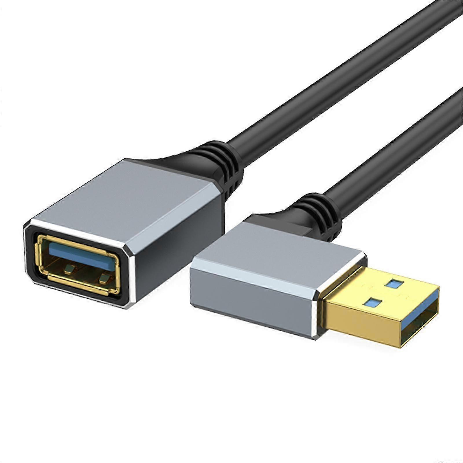 5Gbps USB 3.0 Angled Extension Cable