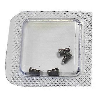 4PCS Steel Watch Clasp Buckle Screws Compatible with Omega Seamaster 300