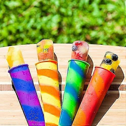 Mess-Free Flexible Popsicle Molds Set