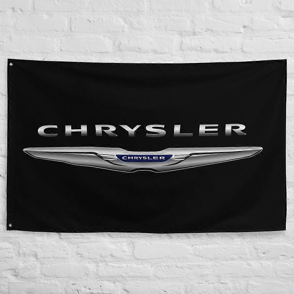 Chrysler Logo Flag Banner QP-1128