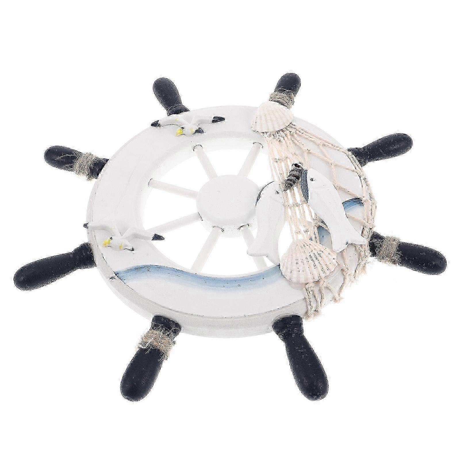 Rustic Nautical Rudder Wall Hanging