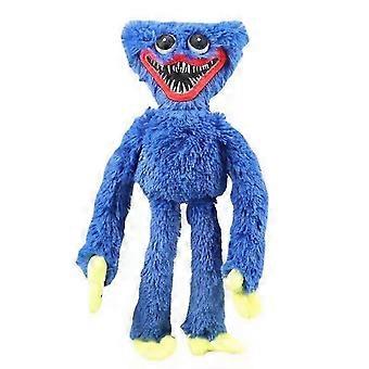 40 cm großer, weicher Huggy Wuggy Kuscheltier, blau.