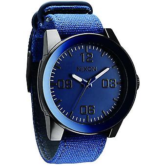 Nixon Body Quartz Analog Man Watch with Nylon Bracelet A2431330