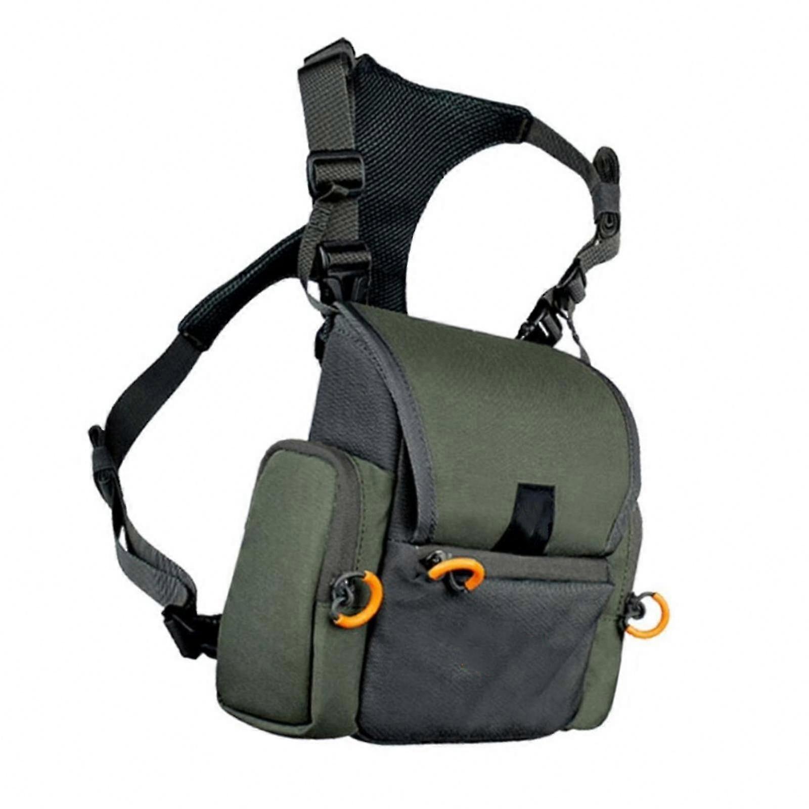 Secure Binocular Support Harness Chest Pack for Multipurpose Outdoor Hunting Backpack