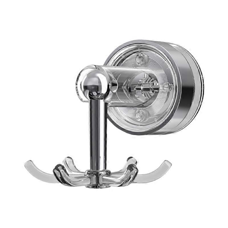 Multifunctional 6 Claw Rotating Wall Hook Kitchen Gadgets Space Efficient Designs Wall Hook Suitable for Smooth Surfaces
