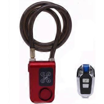 Bike Lock With Alarm Password Control Lock Remote Access 40m Smart Anti-Theft Solutions With Loud Alarm Smart Bike@dd