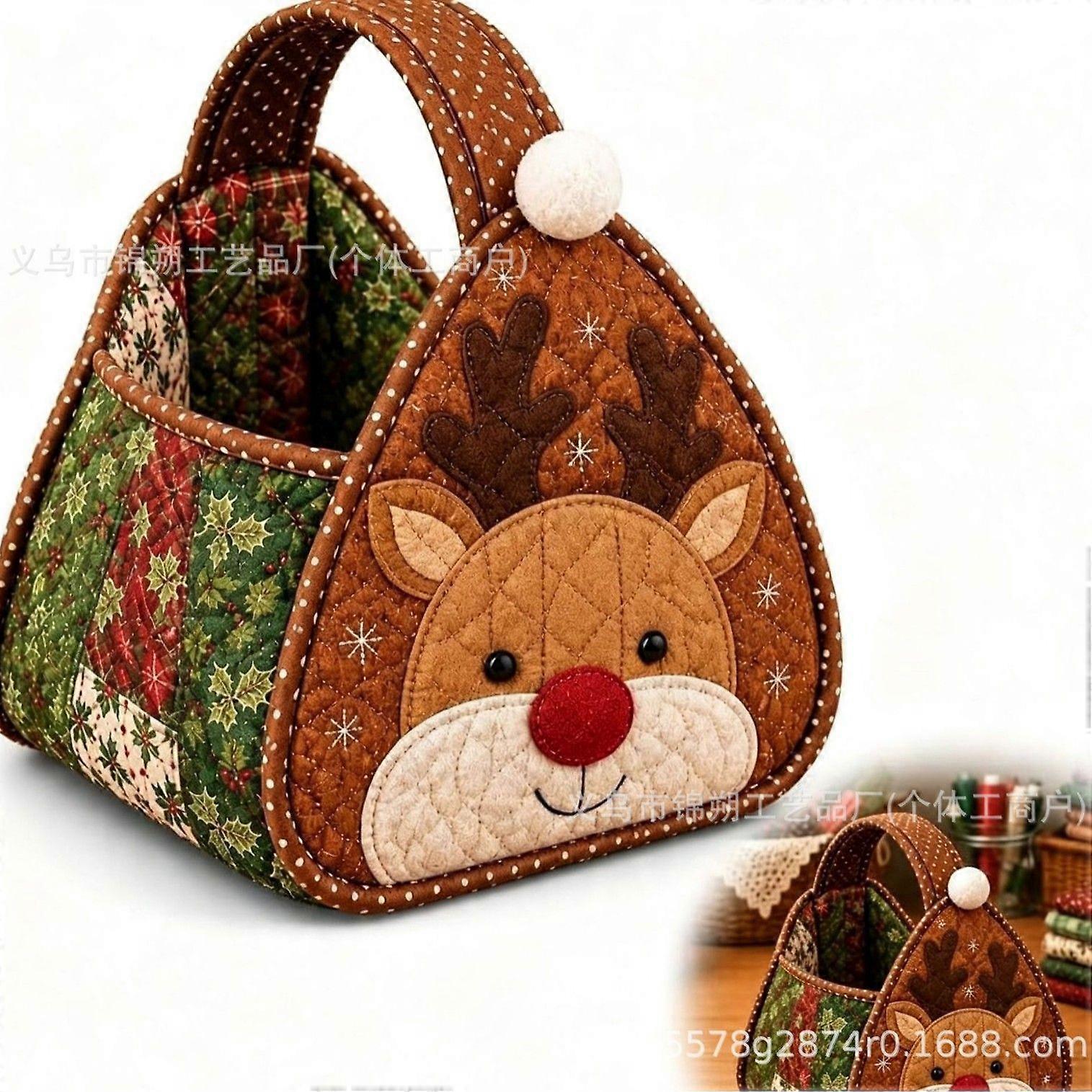 Quilted Holiday Carry Basket Kit