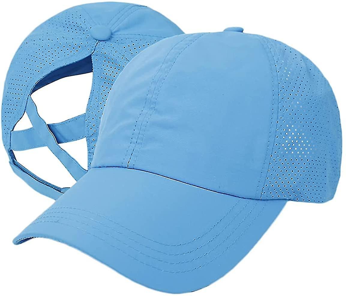 Women's Cross Ponytail Baseball Cap