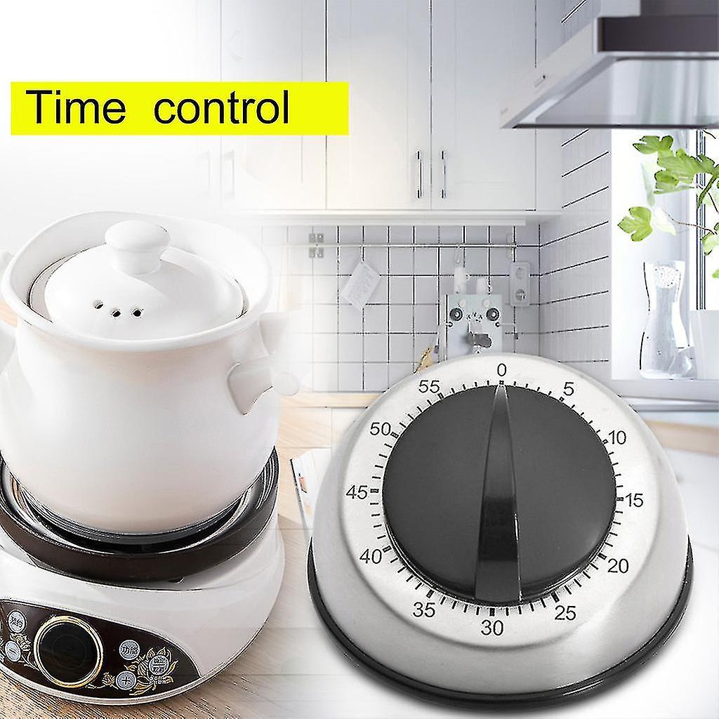 Long Ring Bell Alarm Loud 60-minute Kitchen Cooking Wind Up Timer Mechanical