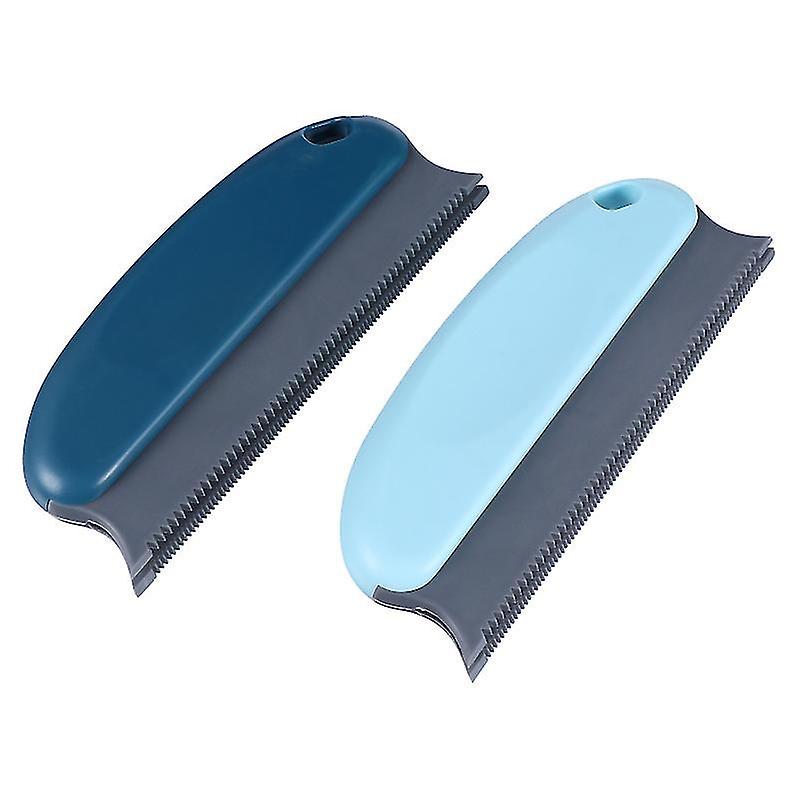 15X6cm Assorted Color Pet Combs & Brushes 2pcs Lint Roller Pet Hair Removal Brush Ball Lint Remover