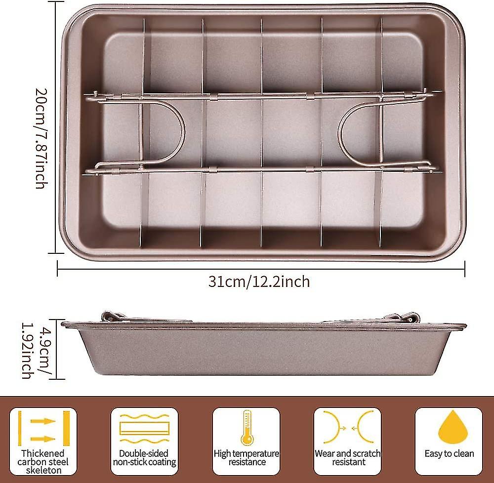 Baking Tray Baking Tins Shortbread Pans For Baking Bownie Pan With