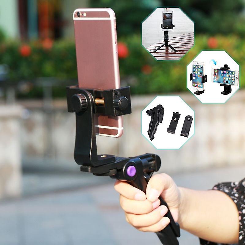Handheld Video Stabilizer Mini Tripod Phone Grip Mount Holder Stand For Iphone