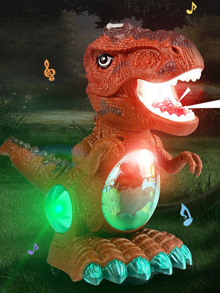 Spray Simulation Dinosaur Toy Music Light Universal Walk