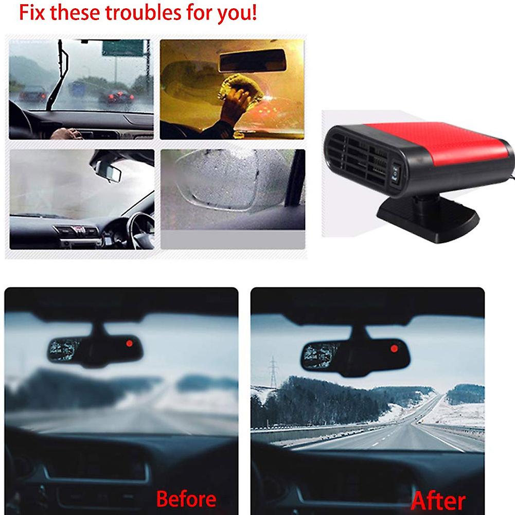 Portable Car Heater Fan Defroster with Air Purification Car Fast Heating Demister New