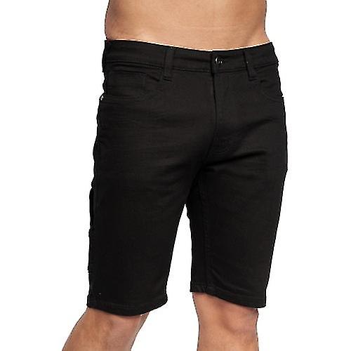 Crosshatch Mens Carpenter Denim Vintage Shorts