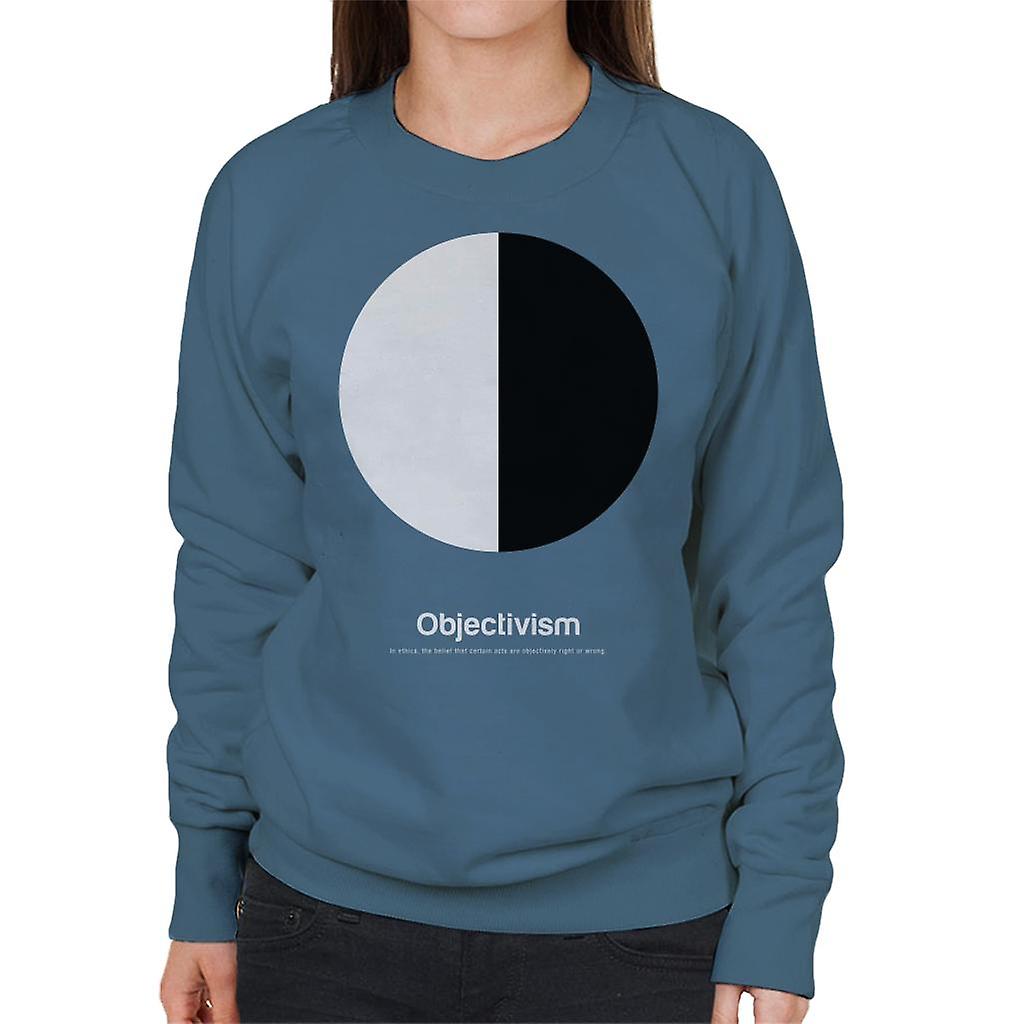 Objectivisme filosofie symbool vrouwen Sweatshirt