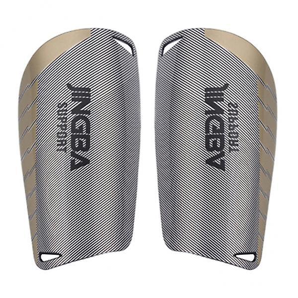 2xSoccer Shin Guard רפידות כדורגל Shinpads עבור מבוגרים בנים בנות שחור M