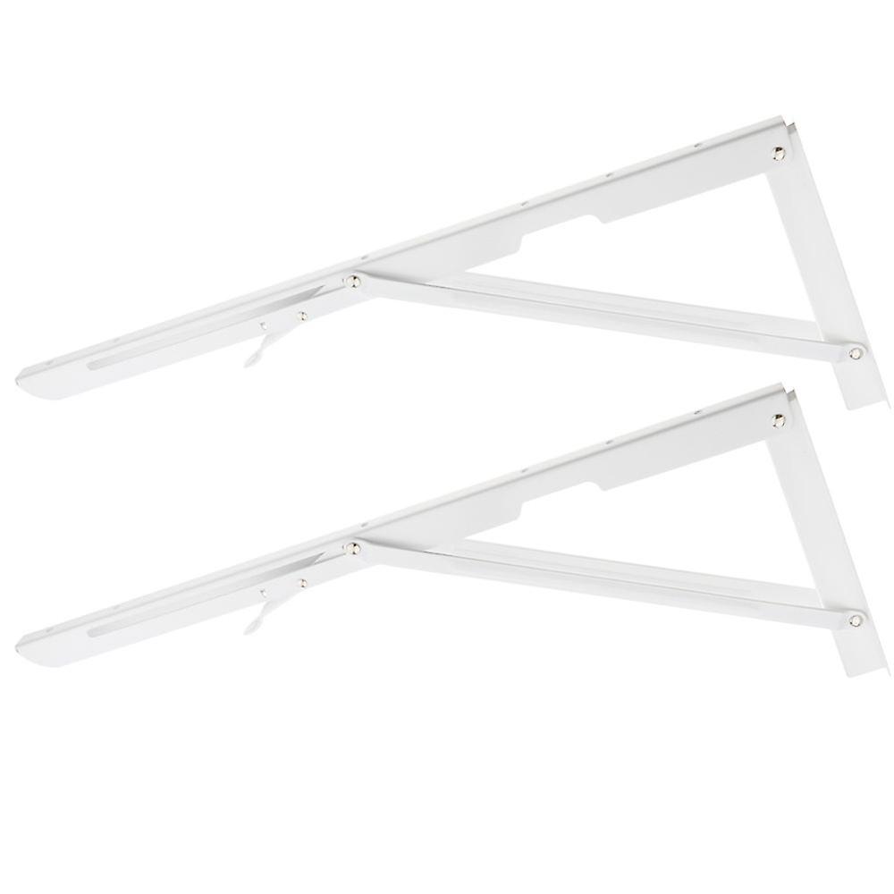 Folding Movable Triangle Shelf Bracket 20inch K Type Spring Steel Bracket