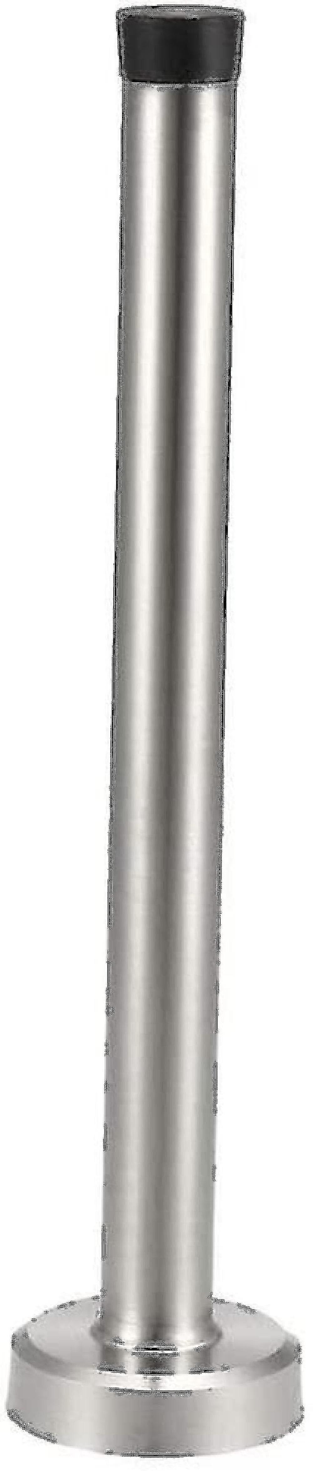 الفولاذ المقاوم للصدأ الباب وقف الجدار المثبتة على الحائط المطاط المصد 200mm عالية، الثقيلة توقف الباب