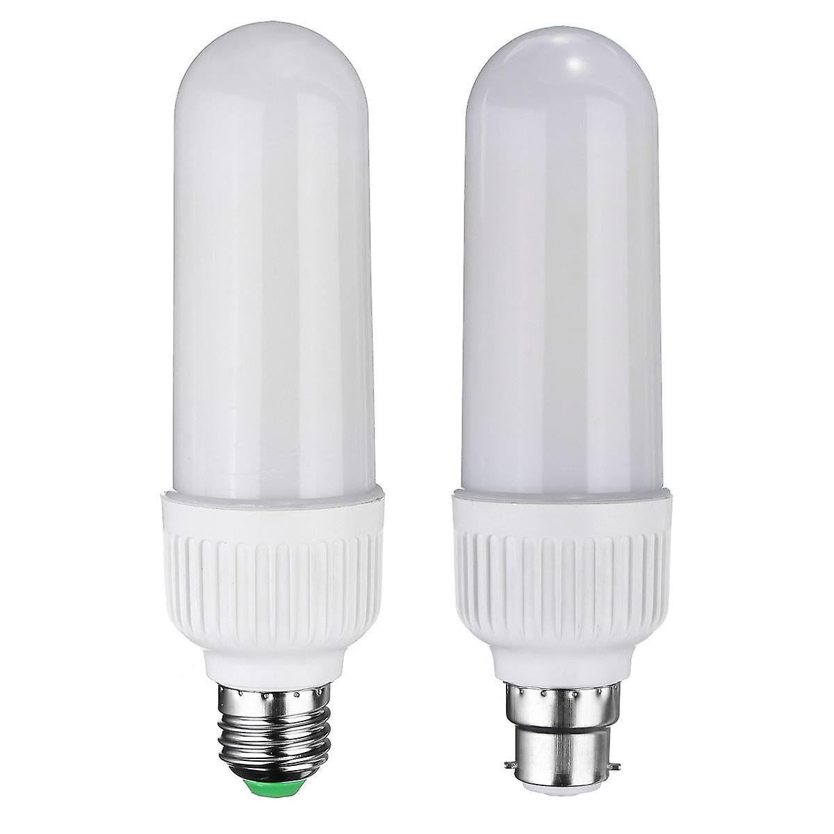 E27 B22 5w Smd2835 99led Ampoule à flamme scintillante rouge bleu vert Ac85-265v
