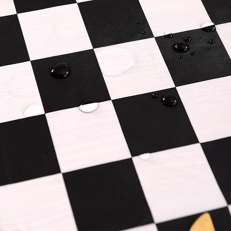 Unik fest - plastdug, 178cm x 132cm, vandtæt og olietæt, racing sort og ...