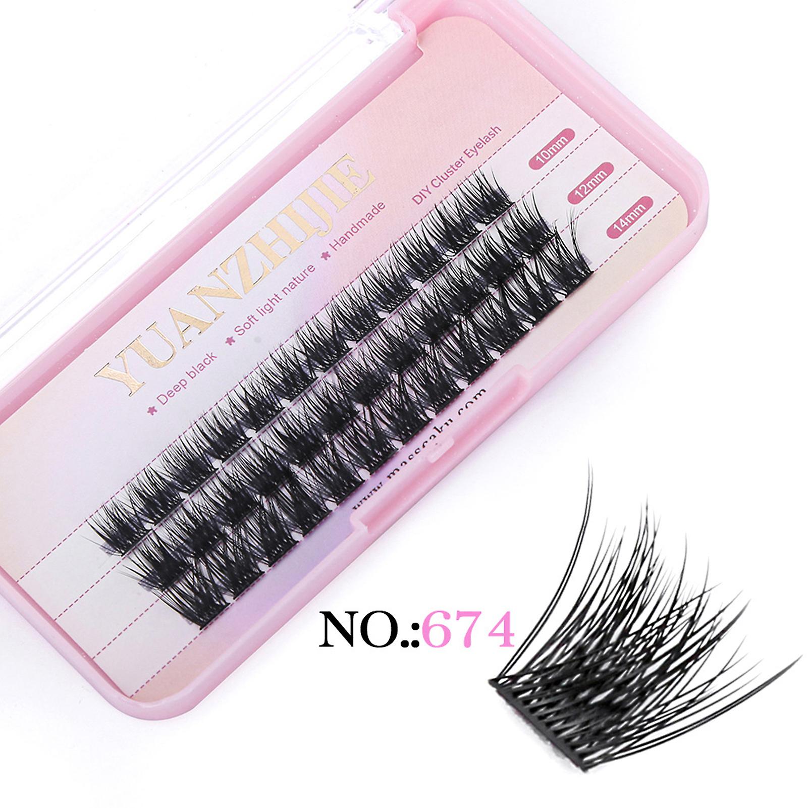 Diy Clusters Eyelash Extensions Reusable 3d Cosplay Eyelash Cluster Extensions