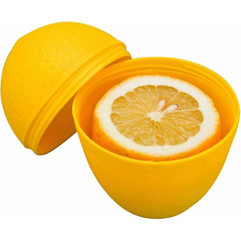 4pcs Lemon Storage Box,8*10.5cm
