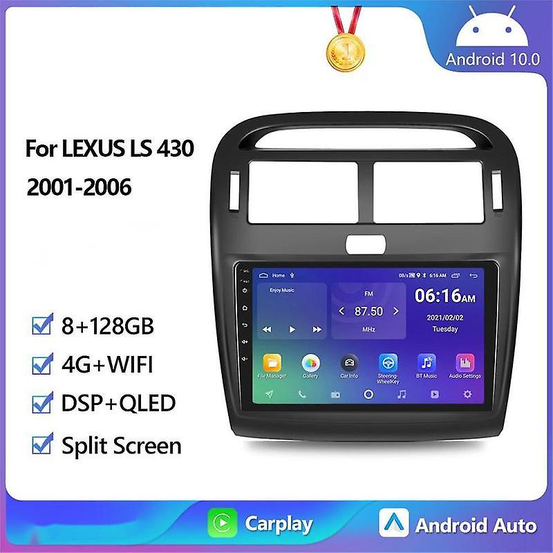 For Lexus LS430 XF30 LS 430 2001-2006 Car Radio Multimedia Video Player Navigation stereo Android
