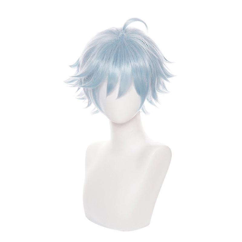 أنيمي جينشين تأثير Chongyun تأثيري زي لعبة تشونغ يون زي هالوين حزب الزي وشعر مستعار للرجال النساء الساخنة