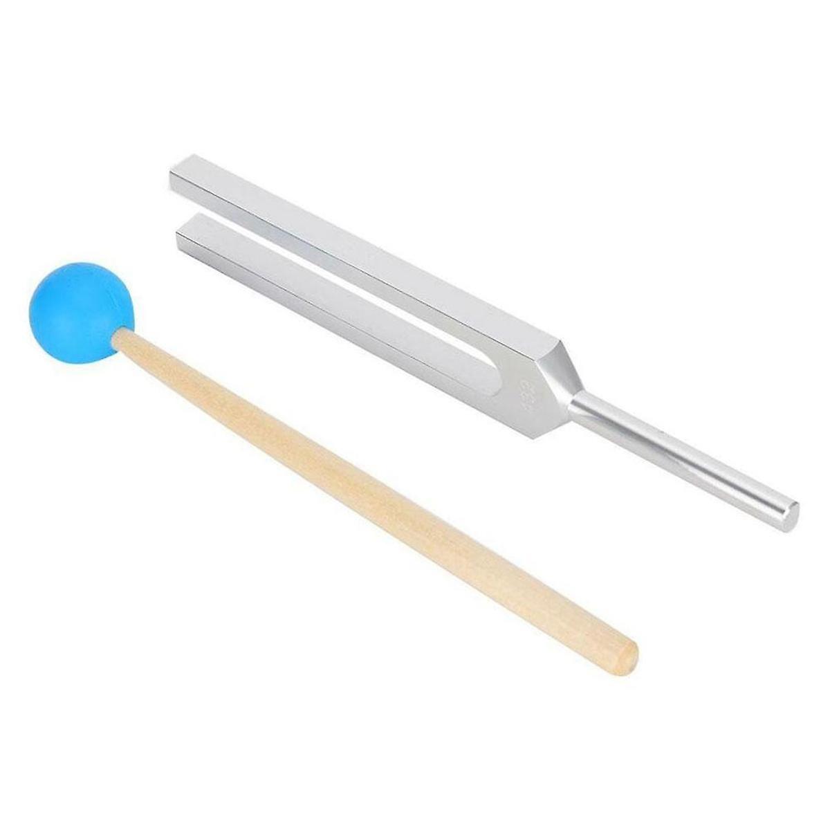 432 Hz Stimmgabel Set Zur Entspannung – Inkl. Silikonhammer & Tasche, Für Sensorische Therapie