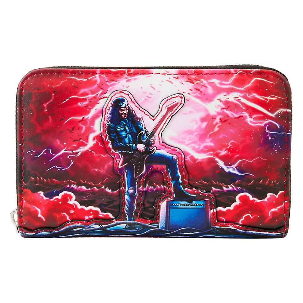 Officially Licensed Stranger Things Eddie Munson Tribute Glow Zip Around Wallet