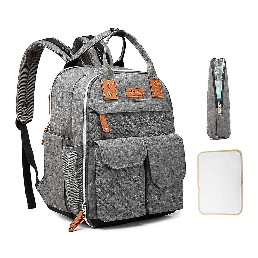 Multifunctional Large Capacity Baby Diaper Backpack Portable Travel Storage Bag