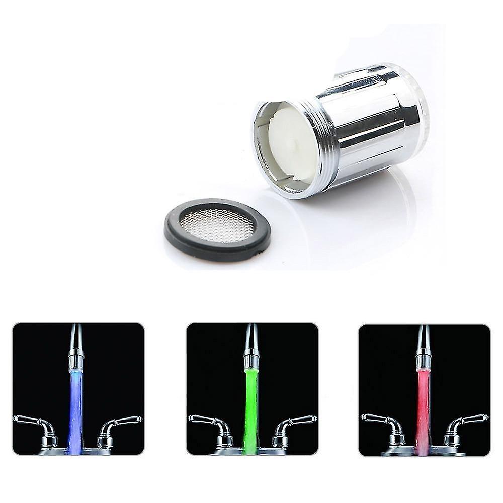 Faucet Aerators Luminous Light Up Led Water Faucet Shower Tap