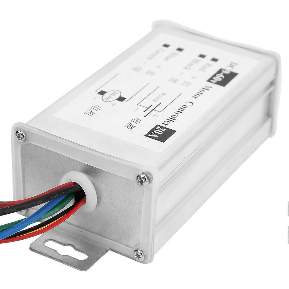 PWM DC Motor Controller Stepless Motor Speed Regulation Module DC9~60V 20A Forward Reverse Rotation
