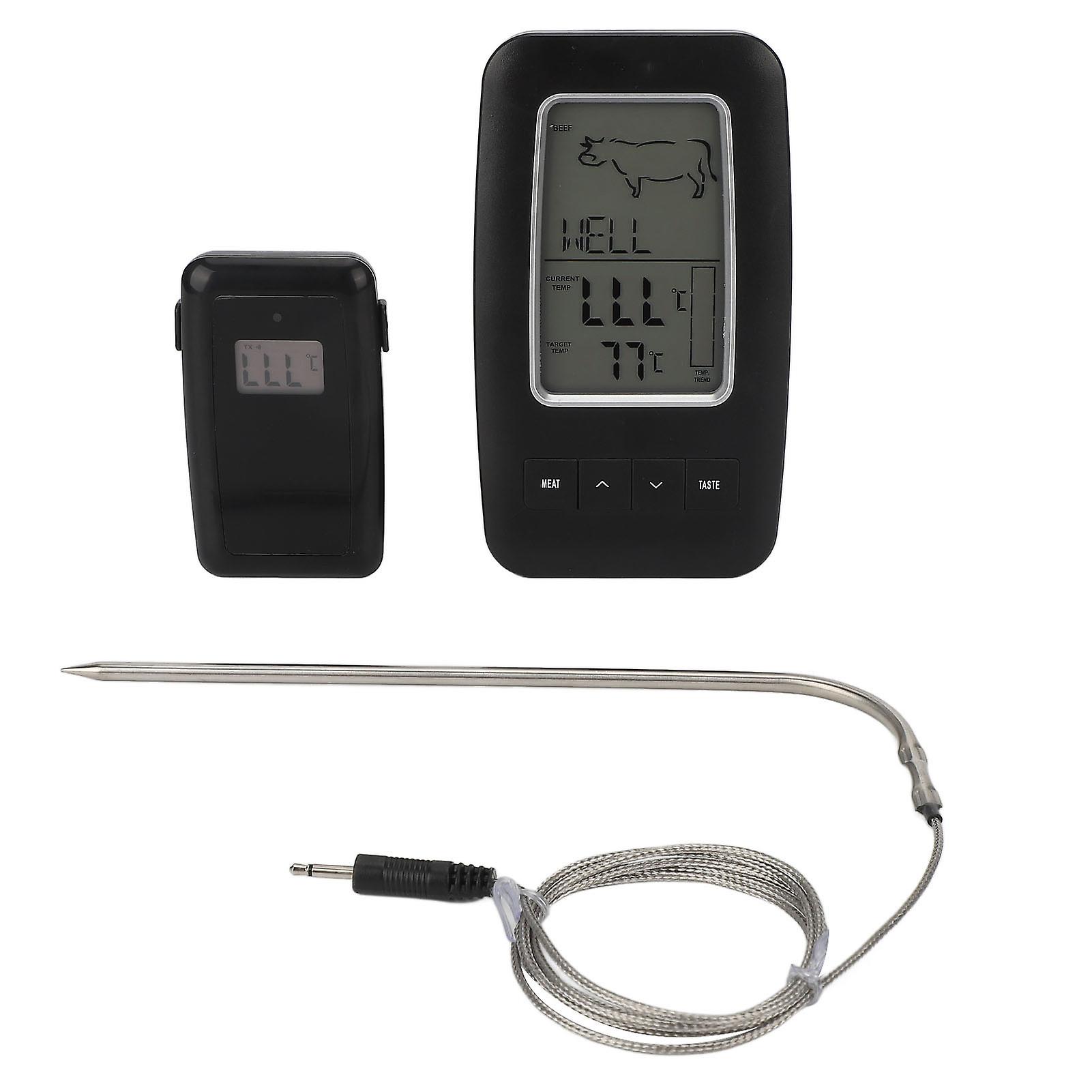 Instant-Read Wireless BBQ Thermometer for Grilling and Baking