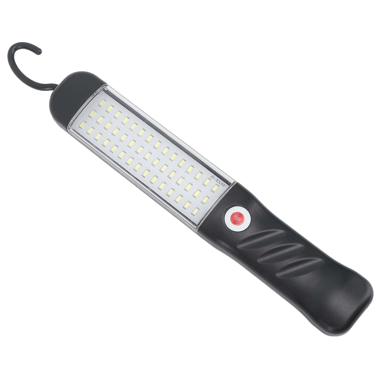 Work Flashlight Magnetic 3 Modes 6000K USB Rechargeable Anti Slip Foldable ABS Shell Hook LED Work Light for Camping 