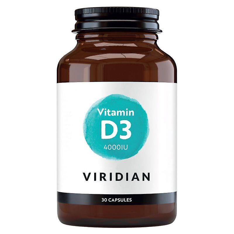 Viridian Vitamin D3 4000IU Veg Caps 30 (245)