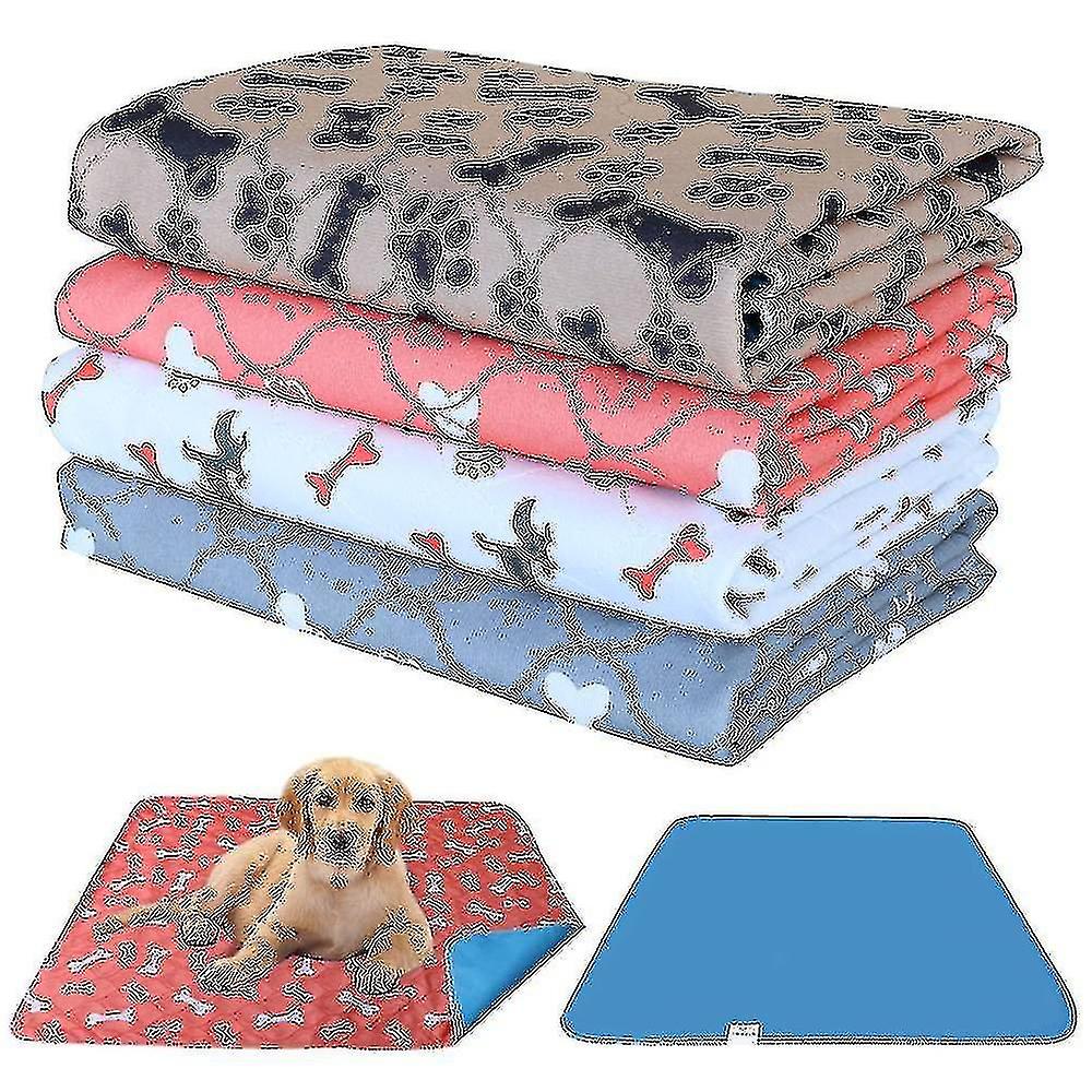 Washable Reusable Pet Urine Pad Mat for Dogs and Cats - 3-Layer Absorbent Diaper