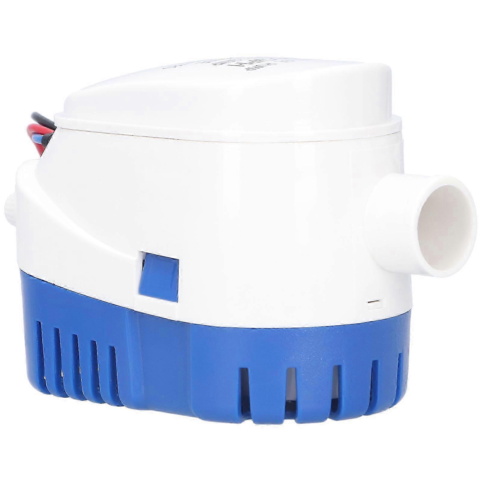 Bilge Submersible Pump Electric Automatic Water ABS Accessory for Drainage Boat PowerDC12V 750GPH