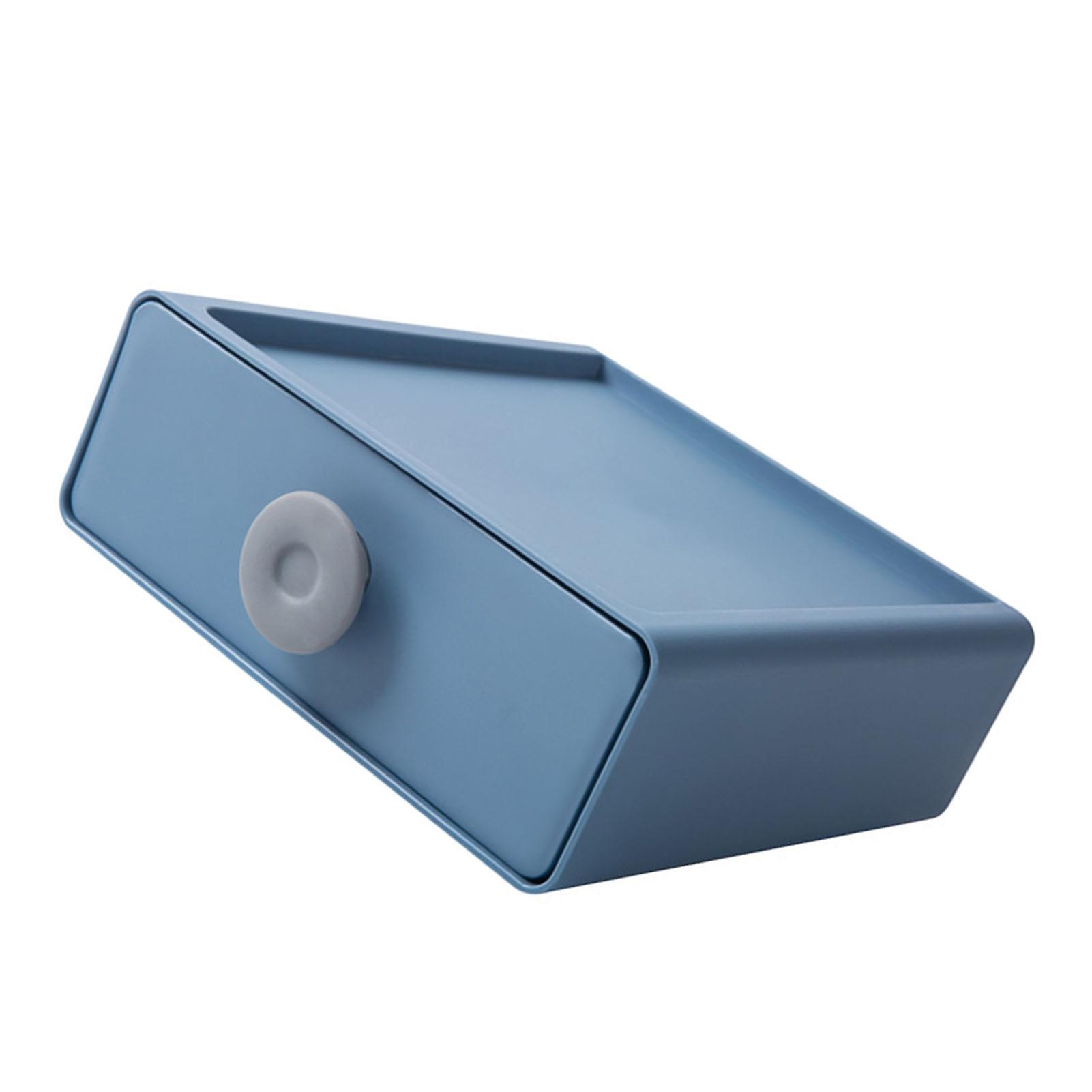 Multifunctional Blue Drawer Storage Box Large Capacity 500g