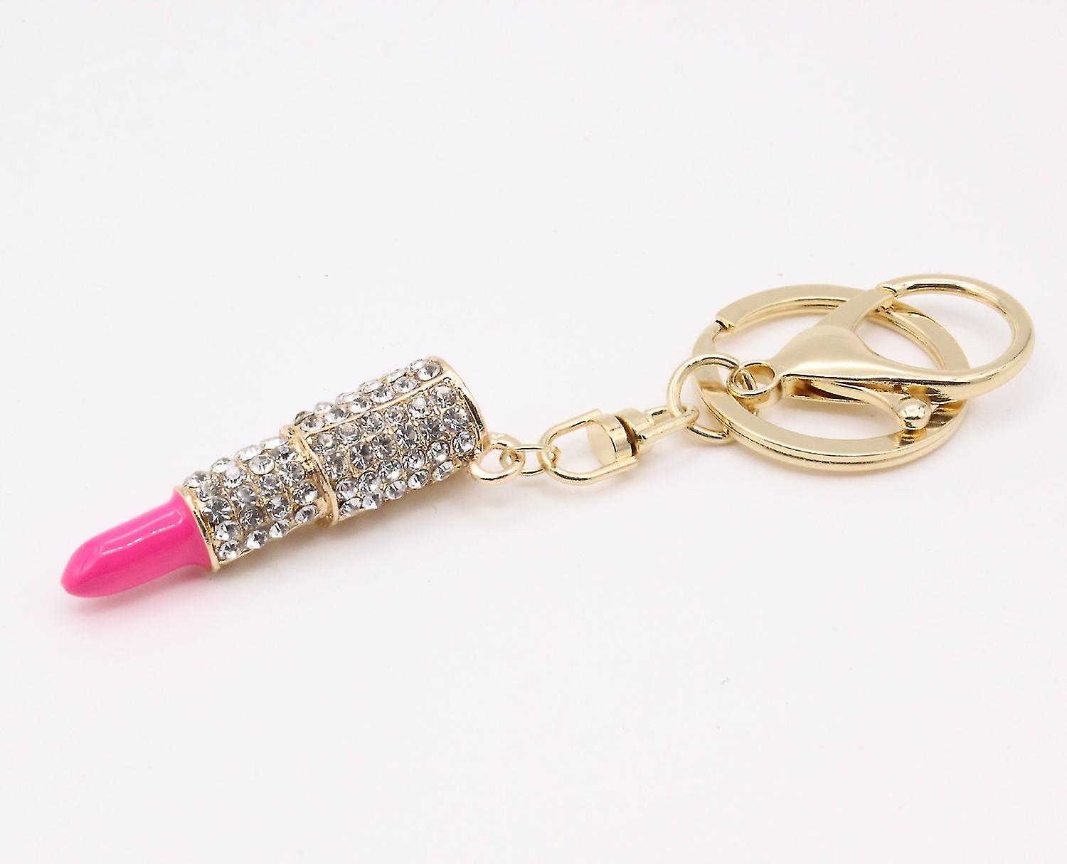 Crystal Rhinestone Key Chain Pendant Keychain Key Ring Gift Bag Charm