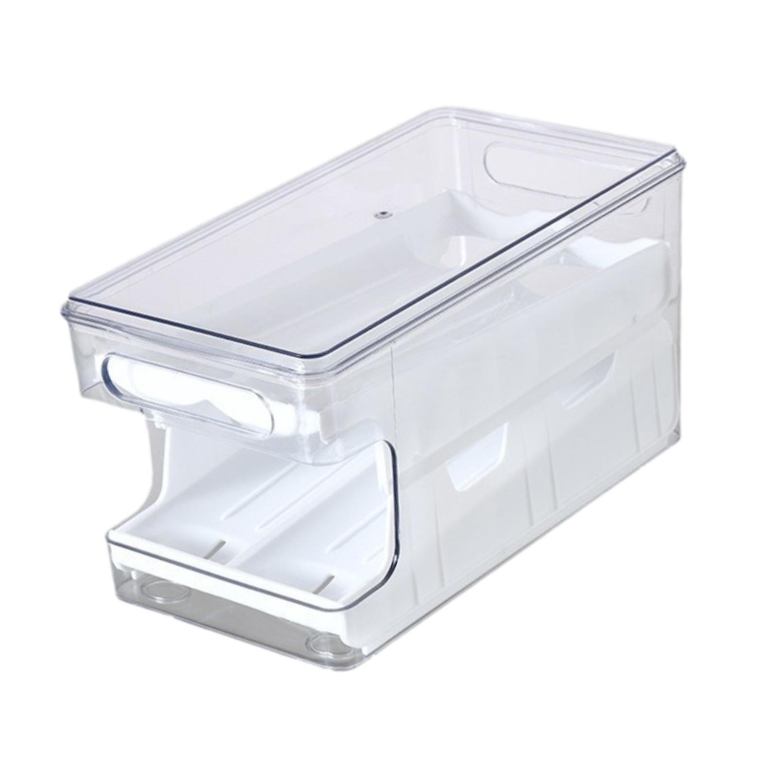 Automatic Egg Roller Organizer Egg Holder for Fridge for Refrigerator Pantry