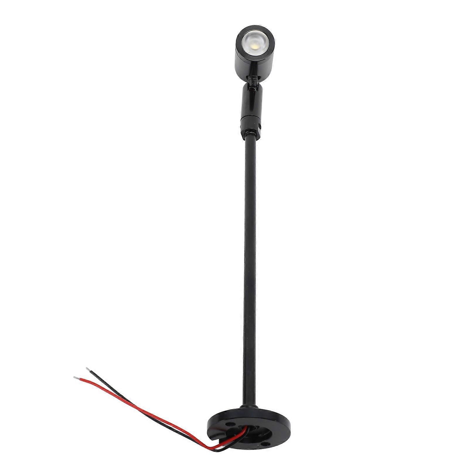 LED مصغرة أضواء عرض المجوهرات عرض أضواء DC12V تستقيم خزانة عرض صغيرة ضوء العناية بالعين مستقر تبديد الحرارة أسود ضوء دافئ