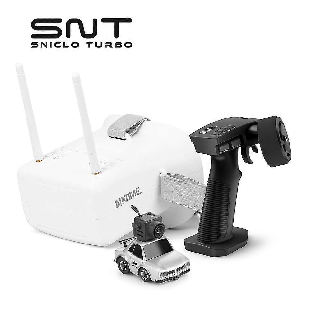 1:100 Q25-R27 FPV RC Car with Goggles Micro RC Desk Race Table Car Remote Control Car Magnetic Attraction FPVBOX RACE 25mW