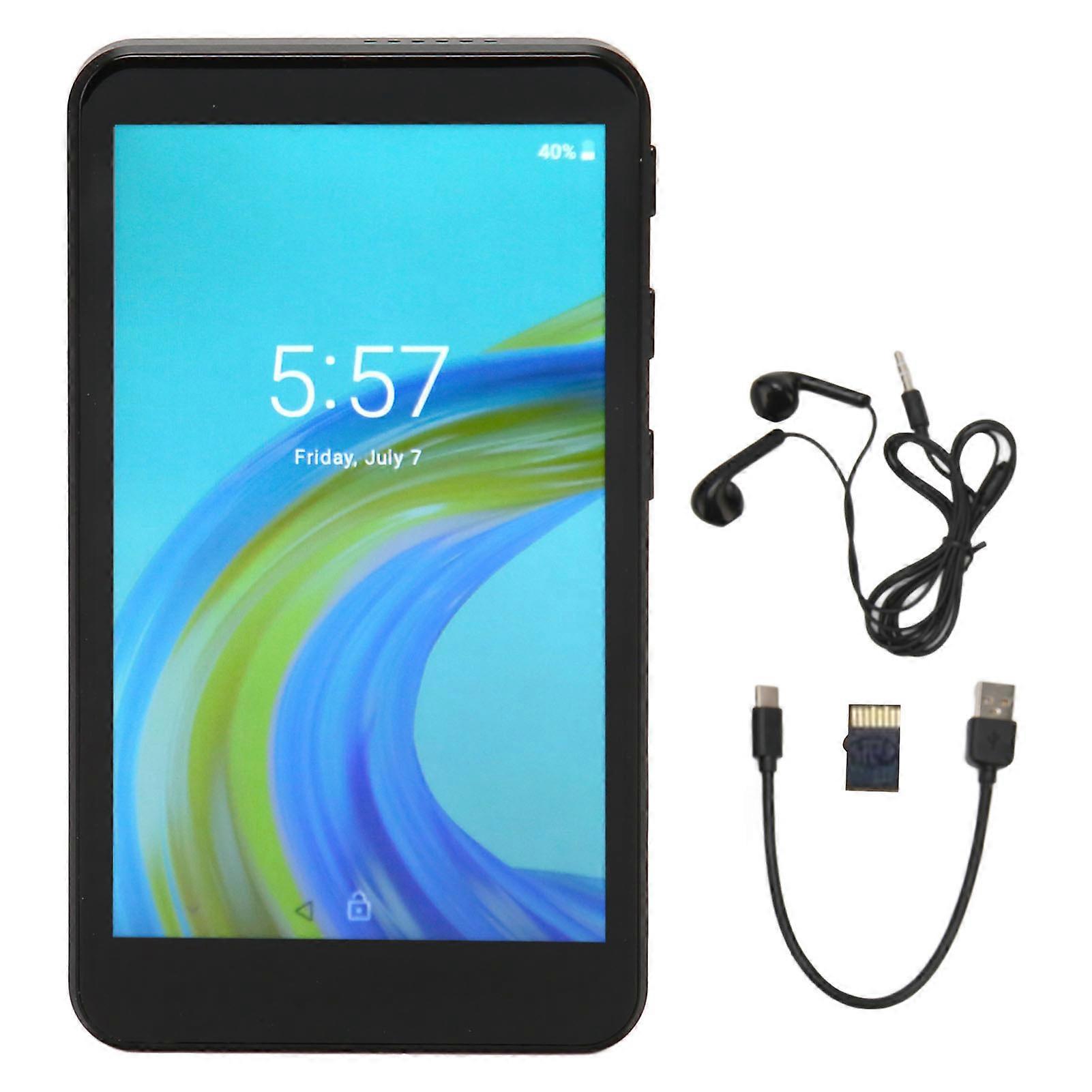 Lecteur MP4 Bluetooth 5.0 professionnel, IA, réduction du bruit HD, enregistreur vocal numérique WiFi pour Android 8.1, 128 Go