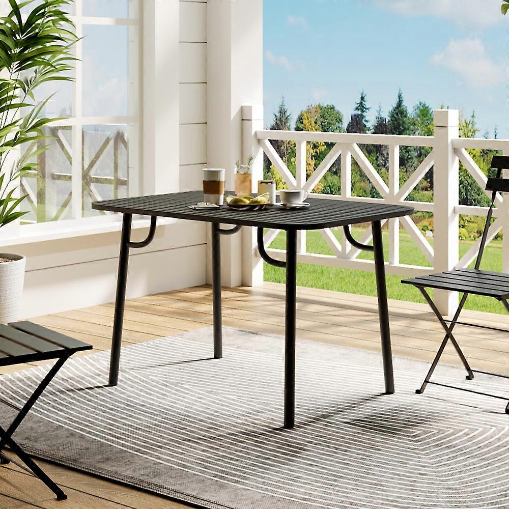 120cm Outdoor Garden Metal Table