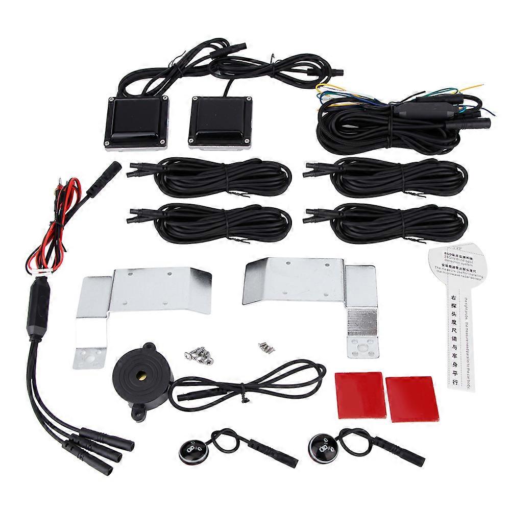 Truck Universal 24V Blind Spot Sensor Monitoring Detection Safety System E2U011